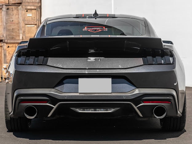 2024-UP FORD MUSTANG S650 | SMOKE TINTED REAR TAIL LIGHT TRIM BEZEL COVER